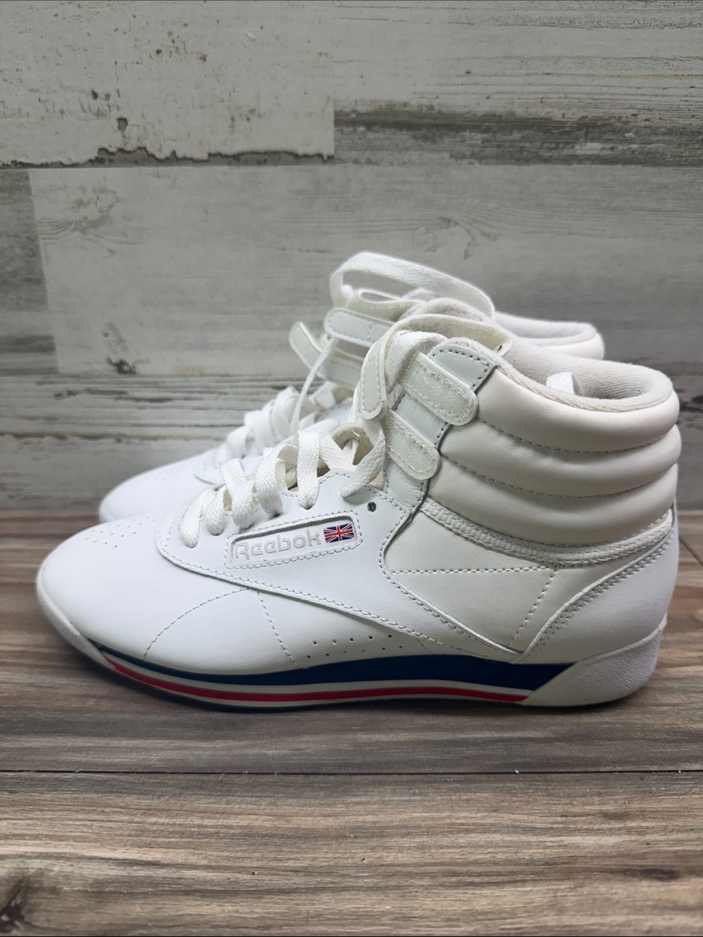 Reebok Classic FS HI CN2964 White Sneaker Women’s Size 6 Great Condition
